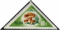 (1959-011) Марка Польша "Рыжики"   Грибы II Θ